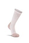 Fox River Steel-Toe Mid-Calf Boot Work Sock (White, Large), Set of 2 Pairs