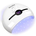 NAILGIRLS Portable Gel UV LED Nail Lamp, 48W LED UV Nail Lamp for Gel Nails Polish Manicure&Pedicure,UV Lamps for Gel Nails,Professional Salon Curing Lamp with 3 Timer Setting Modes Smart Sensor