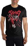 Bioworld Men's Bloody Guts Berserk T-Shirt-X-Large Black