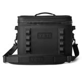 YETI Hopper Flip 18 Large Cool Bag (Black) - ColdCell Insulation & Leakproof Hydrolok Zip - Portable Cooler Bag for Full Days Out - Fits 30 Cans or 12 kg Ice - 3 Year Warranty