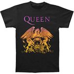 Bravado Queen-Bohemian Rhapsody Gradient Crest Short Sleeve T-Shirt - black - XXL