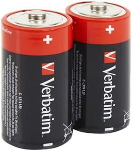 Verbatim 49922, Batterie alcaline, 1.5V/ C-LR14, Confezione da 2