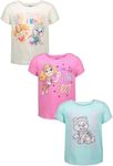 Nickelodeon Paw Patrol Skye Everest Toddler Girls 3 Pack Graphic T-Shirts White/Purple 2T