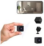 LUMICAST Mini Spy Camera, Wireless Hidden indoor Camera for Home Security, Baby Monitor, Pet Watching with Night Vision, Motion Detection and Push Alerts