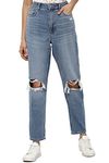 American Eagle Outfitters Mom Jean Blue