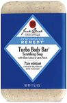 Jack Black Turbo Body Bar Scrubbing Soap for Men, 6 oz
