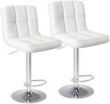 DUMOS Bar Stools Set of 2, Armless 