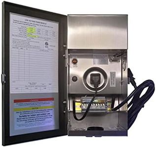 COLOER 300W (12V-13V-14V-15V) Multi-Tap Low Voltage Transformer for Outdoor Landscape Lighting, Yard Light, Garden Lights, Fully Encapsulated Toroid Core, CEC VI Certified,ETL Listed