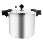 Pressure Cooker, 23Qt Large Capacity Pressure Canner Cooker, 90kpa Aluminum Alloy Pressure Cookware with Gauge & Release Valve for Home Kitchen Commercial Cooking