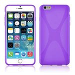 cadorabo Case works with Apple iPhone 6 PLUS/iPhone 6S PLUS in PASTEL PURPLE - Shockproof and Scratch Resistant TPU Silicone Cover - Ultra Slim Protective Gel Shell Bumper Back Skin