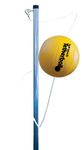 Park & Sun Sports Permanent Outdoor Tetherball Set with Accessories (3-Piece Pole)