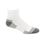 Fruit of the Loom mens Heavy Duty White Crew athletic socks, White, Shoe Size 6 - 12 US