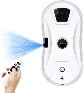 LIECTROUX YW610 Robot Laveur de Vitres, pulvérisation d'eau ultrasonique, Nettoyage à Sec et Humide, Parcours AI, télécommande