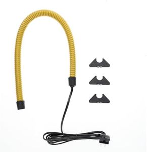 Lockdown Goldenrod 24" Flexible Dehumidifier Made in USA with Flexible Construction, Easy Install Plug, Mounting Brackets and Hardware Included for Gun Safes, Boat Hulls, Campers