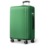 LUGG 28inch Vacay Suitcase ABS Luggage with TSA Indent Lock, Aluminium Trolley Handle, 360° Spinner Wheels, Water-Resistant & Durable Material - Airline Compatible (75 x 30 x 49cm)