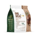 NUPO One Meal + Prime Vegan Powder - Chocolate Bliss I Tasty meal replacement shakes for a balanced diet plan I High in protein I No added sugars I 24 vitamins and minerals I 360g