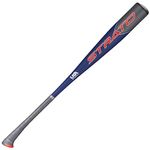 Axe Bat 2023 Strato (-10, 2-5/8") USA Baseball Bat, 1-Piece Alloy, Blue/Grey/Red (29" / 19 oz.)