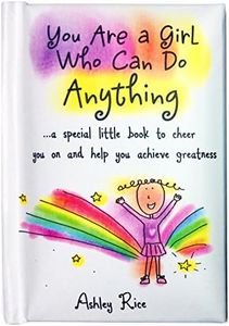 Blue Mountain Arts Mini Book (You Are a Girl Who Can Do Anything)—Daughter, Sister, Granddaughter, Niece, or Tween Girl Gift, by Ashley Rice, 4 x 3 inches