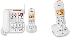 VTech SN5147 Dect_6.0 1-Handset Landline Telephone + SN5107 Accessory Handset