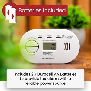 Kidde Digital Carbon Monoxide Alarm – Battery Operated Detector