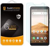 (2 Pack) Supershieldz for Alcatel Apprise Phone Tempered Glass Screen Protector, Anti Scratch, Bubble Free