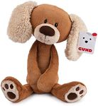 GUND Take-Along Friends, Masi Puppy Dog Plush Stuffed Animal for Ages 1 and Up, Brown/Cream, 15"