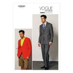 Vogue Patterns V8890 Size MUU 34-36-38-40 Men's Jacket Shorts and Pants