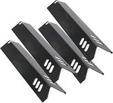 Criditpid Porcelain Grill Heat Shields Replacment for Dyna-Glo DGF493BNP, DGF510SBP, Barbeque Heat Plates for Backyard Grill BY15-101-001-02, BY13-101-001-13, GBC1460W.(4 PCS)