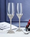 Jozen Gift Champagne Flutes - Cryst