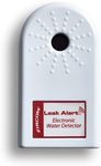 Zircon Leak Alert Electronic Water Leak Detector & Flood Sensor Alarm with 90dB Audio Dual Leak Alarms, 1 Pack,White