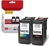 Firstoner 540 and 541 Ink Cartridges, Printer Ink 540 541 Replacement for Canon Ink Cartridges 540 and 541, PG 540 CL 541 Black and Colour for Canon Pixma MG3650 MG3500 MG3650s MX395 TS5150 TS5151