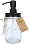 Plomkeest 16oz Mason Jar Soap Dispe