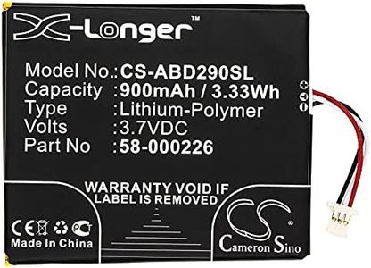 Replacement Battery for AMA + zon 53-014490,J9G29R, Kindle 10th, Kindle 10th Gen 2019, Kindle Basic 10th Generation, Kindle Touch 2019 3.7V/900mAh