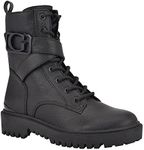 GUESS Women's Orana Combat Boot, Bl