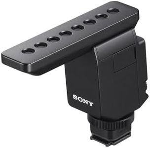 Sony ECM-B1M Compact Shotgun Microphone with Digital Audio Interface,Black