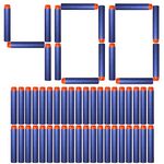 AMOSTING Foam Bullets Refill Dart Pack for N-Strike Elite 2.0 Series Blasters Nerf Guns Standard Size–400PCS Blue