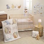 Lambs & Ivy Disney Baby Pooh Bear & Pals Cotton 3Piece Nursery Crib Bedding Set