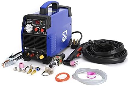 Plasma Cutter,55Amp 110/220V Non-Touch ARC Digital Screen Display DC Inverter Plasma Cutting Machine