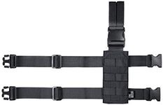 OneTigris Molle Drop Leg Panel 1000D Tactical Mini Platform for Pistol Holster(Black)