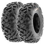 Set of 2 SunF Power.II 23x7-10 ATV UTV Off-Road Tires, All-Terrain, 6 PR, Tubeless A051