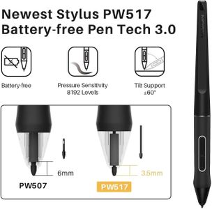 HUION Kamvas 16 Drawing Tablet – 15.6" Pen Display for Artists