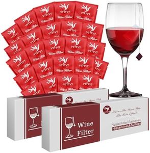 24Pcs Wine Sulfite Filters, the Wand Wine Purifier that Remove Sulfite and Histamine, Wine Lovers Valentine's Day Gifts for Men Women