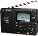 Retekess V115 Radio, Portable AM FM