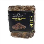 Raw African Black Soap From Ghana 10lb Brick by smellgood