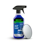 Beco Max | Glass and Multisurface Cleaner Liquid Spray - 500 ml | Maximum Clean | Zero Smudges | Suitable For Glass, Mirrors, Appliances, Furniture | Streak-Free Shine