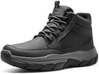 NORTIV 8 Men's Hiking Boots Lightweight Fashion Casual Chukka Ankle Boots,Size 10.5,BLACK,SNHB2411M