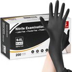 Schneider Nitrile Exam Gloves, Larg