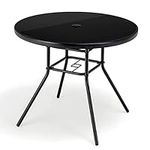 Tangkula 34 Inch Patio Dining Table