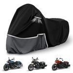 Waterproof Motorcycle Cover Replace for Indian Scout/Scout Bobber/Chief, 420D Oxford Cloth Customized Motorcycle Cover for Snow Rain Dust Protection (Scout)