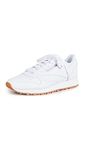 Reebok Classics Mens LEATHER Sneaker, Ftwr White/pure Grey 3/reebok Rubber Gum-02, 9 US